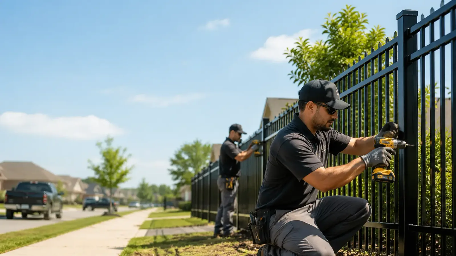 Metal Fence Installation in Cascade, IA